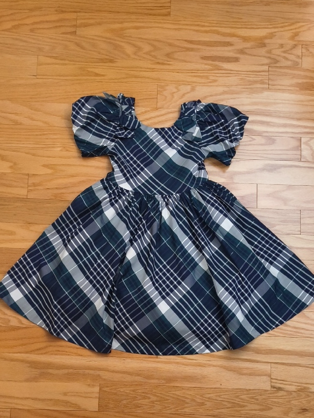 Janie and Jack The Timeless Tartan Dress Size 7 NWT